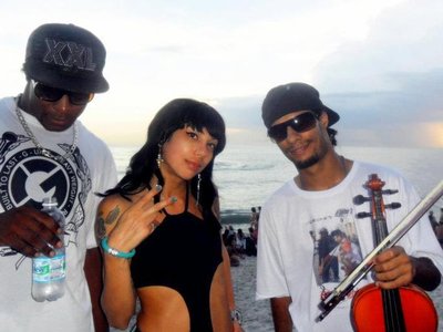 these guys are DOPE! beatbox & violin duo .. good friends of mine