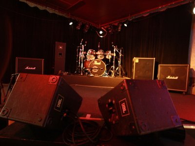 Gearing up for the Club Garibaldi gig!