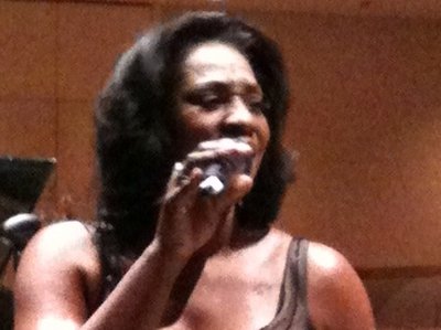 Jackie Greggs upclose at the IWJ Women in Jazz Festival 2012 in NYC