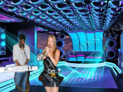 Jafar Nazmi_LED room with Saskia Laroo