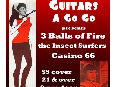 Guitars A Go Go  April 19th  Redwood Bar  Grill