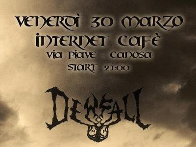 Dewfall live at Internet CafÃ¨, Canosa, BAT-ITA - March 30th 2012