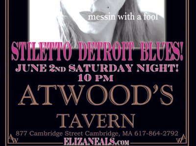 Tour 2012+ Rolls into BOSTON at Atwood's Tavern! Blues/Rock from Detroit!