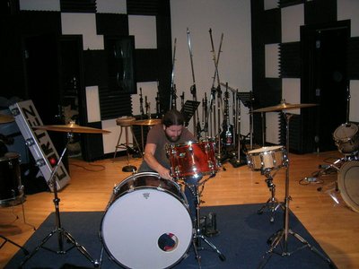 Jeremy in the studio 10/23/2008