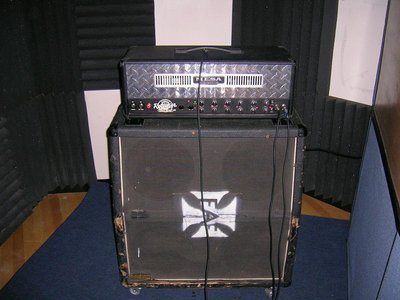 Scott's amp in the studio 10/23/2008