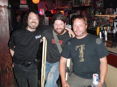 Arendt (from Solenoid), Jeremy & Patrick (from Solenoid) at Mohawk Place in Buffalo, NY 08/2008