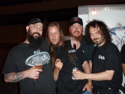 Scott, Roel (Solenoid), Jim (We're All Gonna Die), & Arendt (Solenoid) at Mohawk Place in Buffalo, N