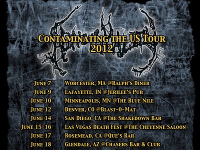 "Contaminating the US Tour" June 2012