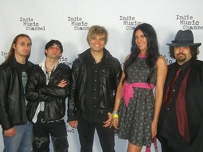 "Best Rock Artist" Nominee Kristen Faulconer on The Red Carpet at The Indie Music Channel Awards
