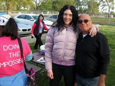 Rock Artist Kristen Faulconer at The Victory For Victims 5K Run for Victims/Survivors of Abuse