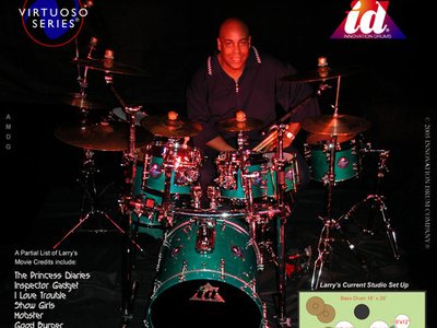 Classic Drummer ad for ID Drums.....the worlds best drums