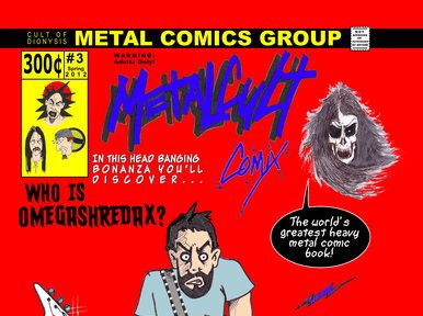 Metalcult Comix #3 Cover