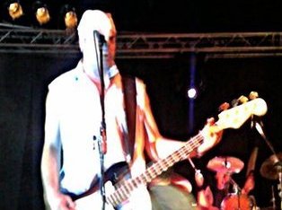 Andy on stage