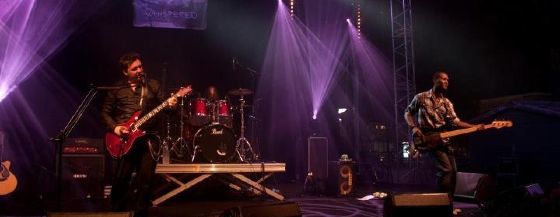 ReverbNation banner for @whispered