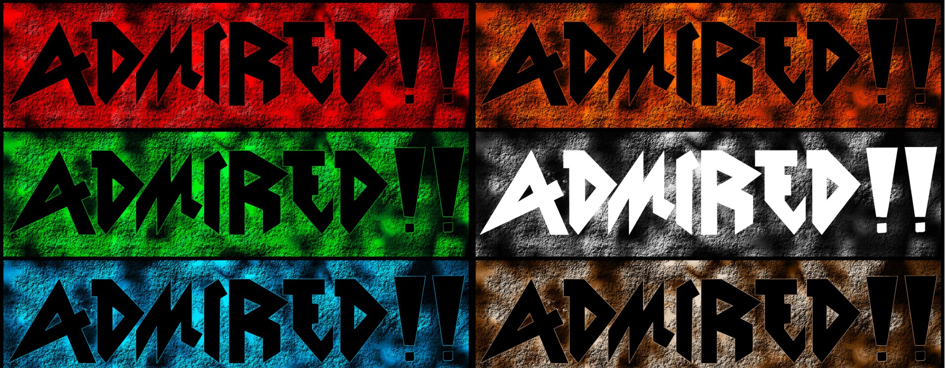 ReverbNation banner for @admired