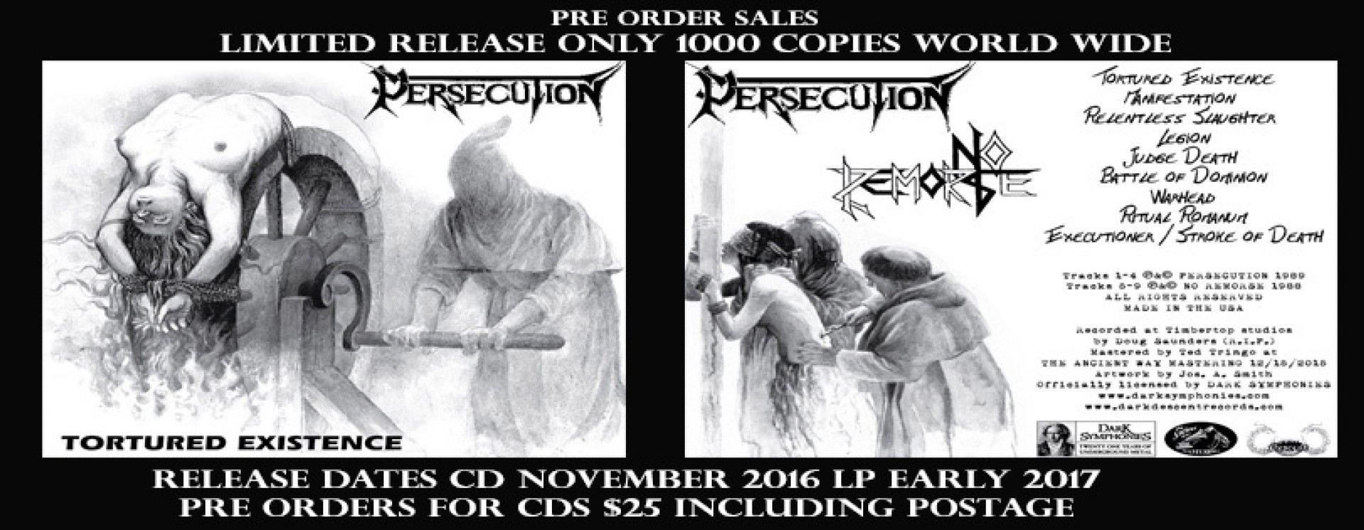 ReverbNation banner for @persecution