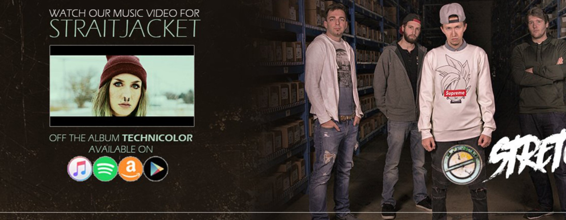 ReverbNation banner for @stretch