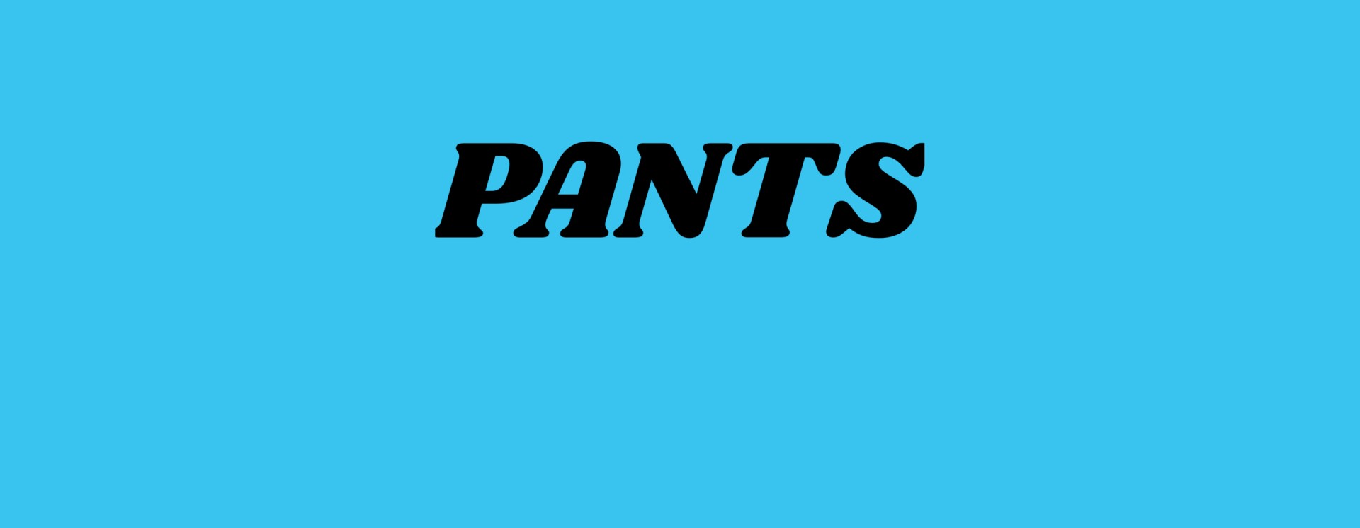 ReverbNation banner for @pants