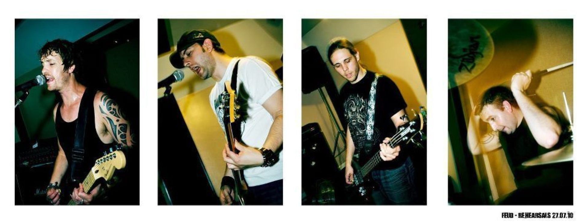 ReverbNation banner for @feud