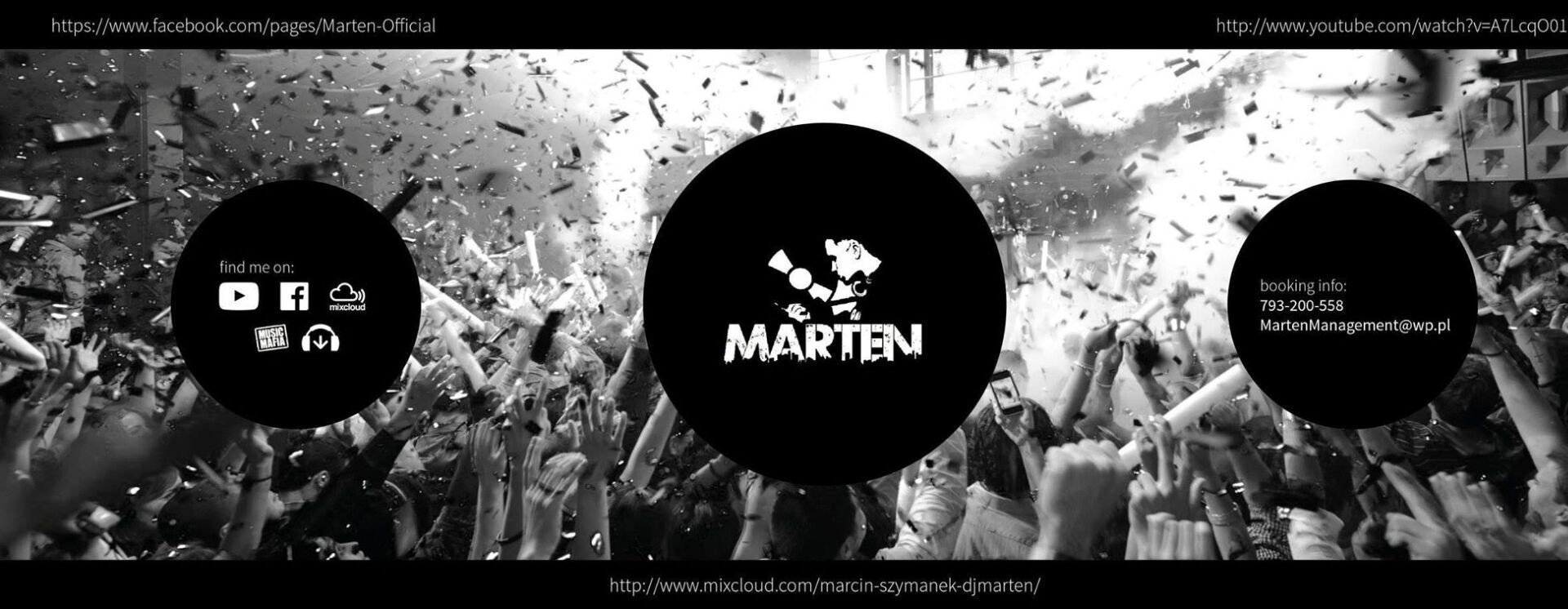 ReverbNation banner for @marten