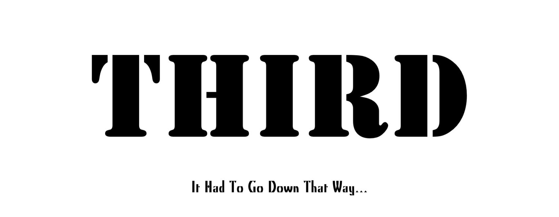 ReverbNation banner for @third