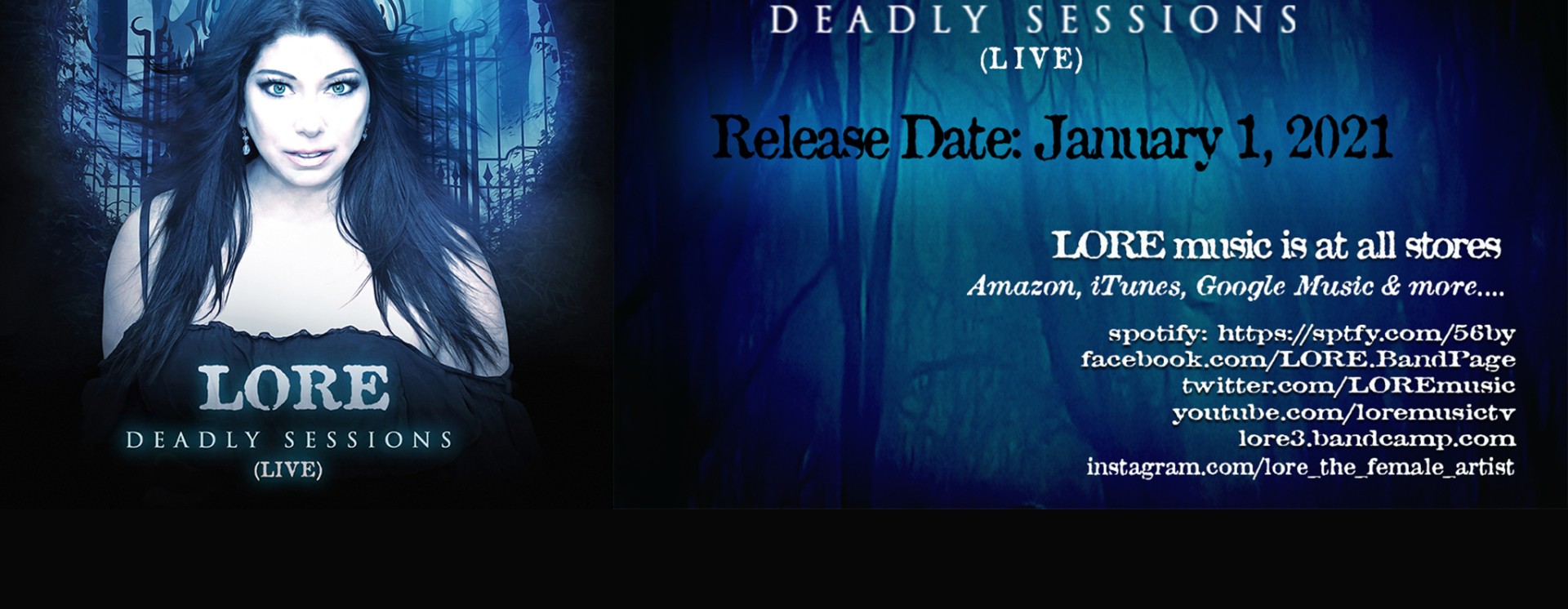 ReverbNation banner for @lore