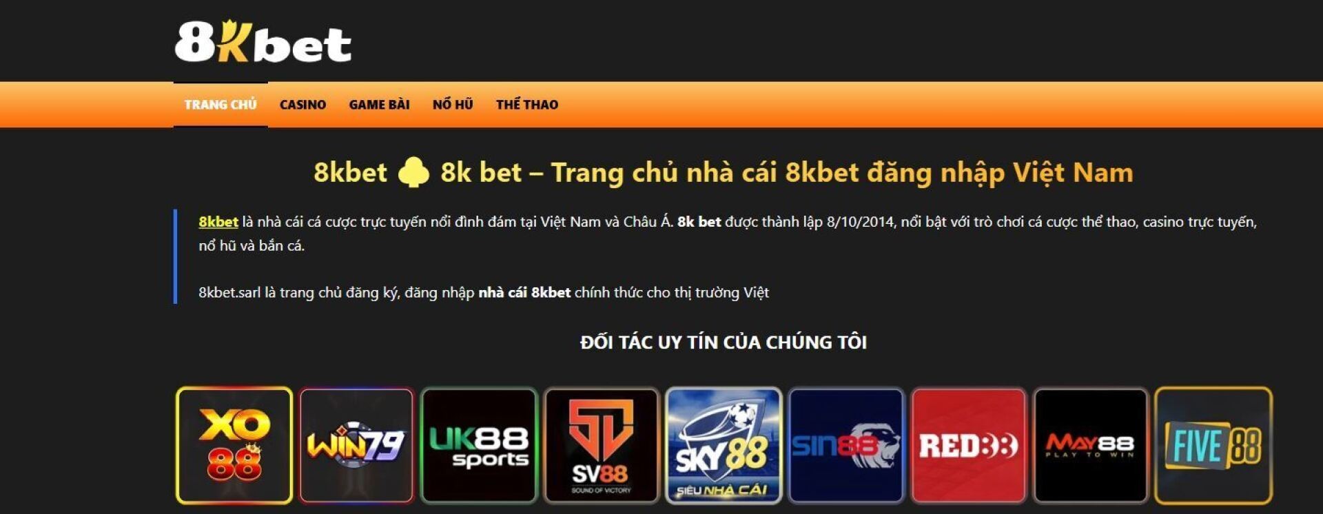 Khám Phá Thế Giới Giải Trí Với 8kbet Đăng Nhập - Hòa Mình Vào Cuộc Chơi