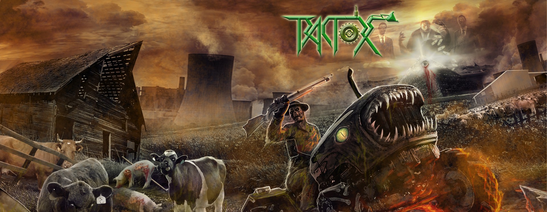 ReverbNation banner for @tractors