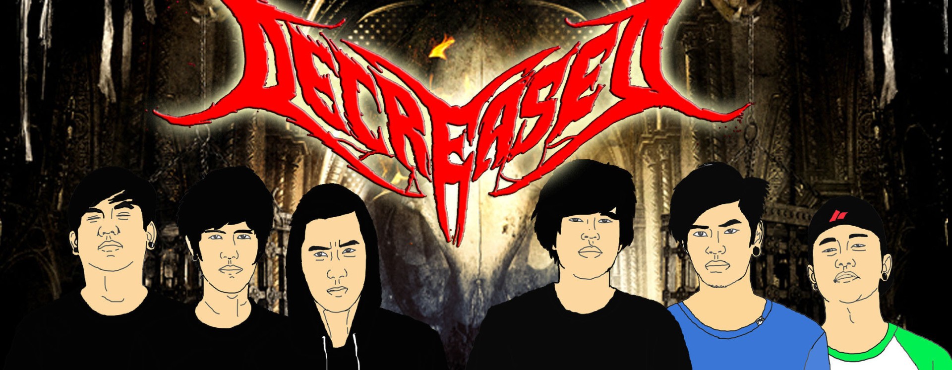 ReverbNation banner for @decreased