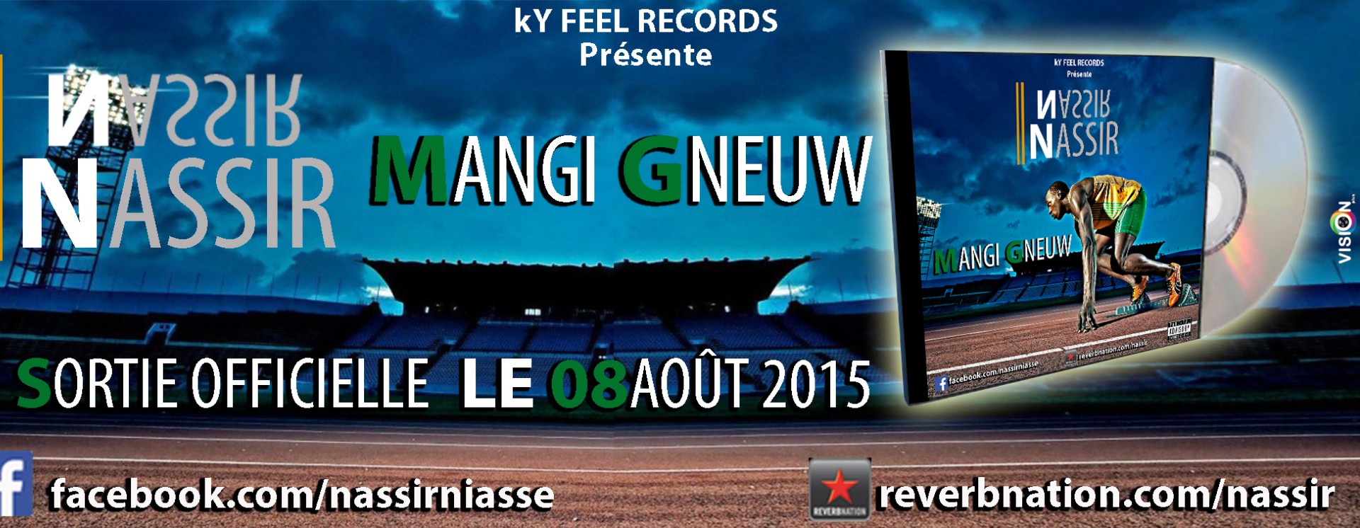 ReverbNation banner for @nassir