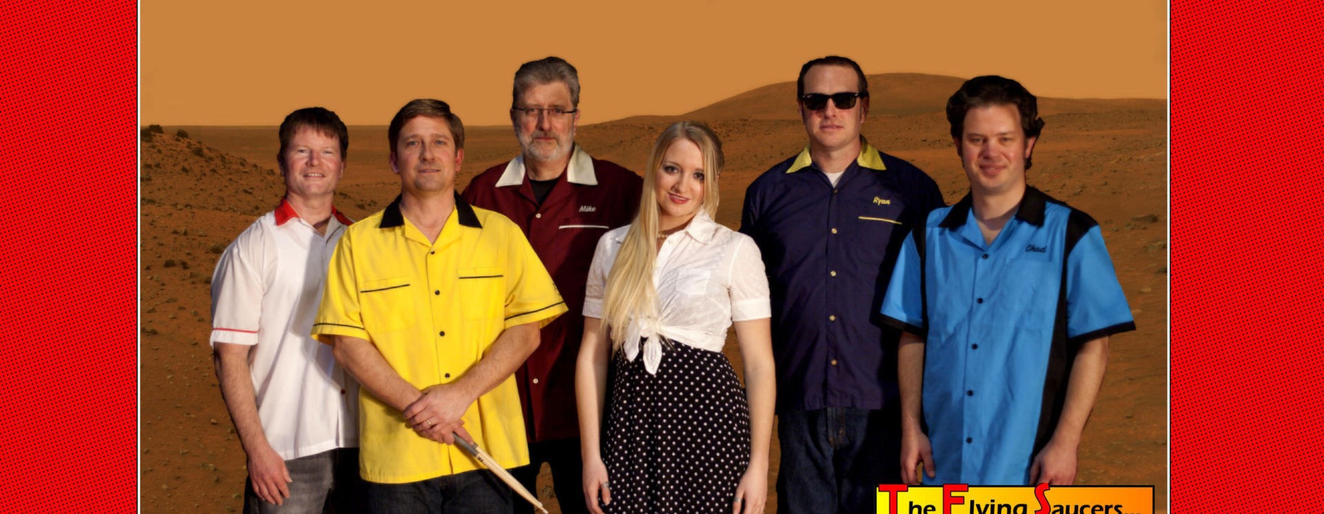ReverbNation banner for @saucers