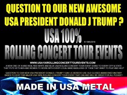 USA 100% Rolling Concert Tour Events